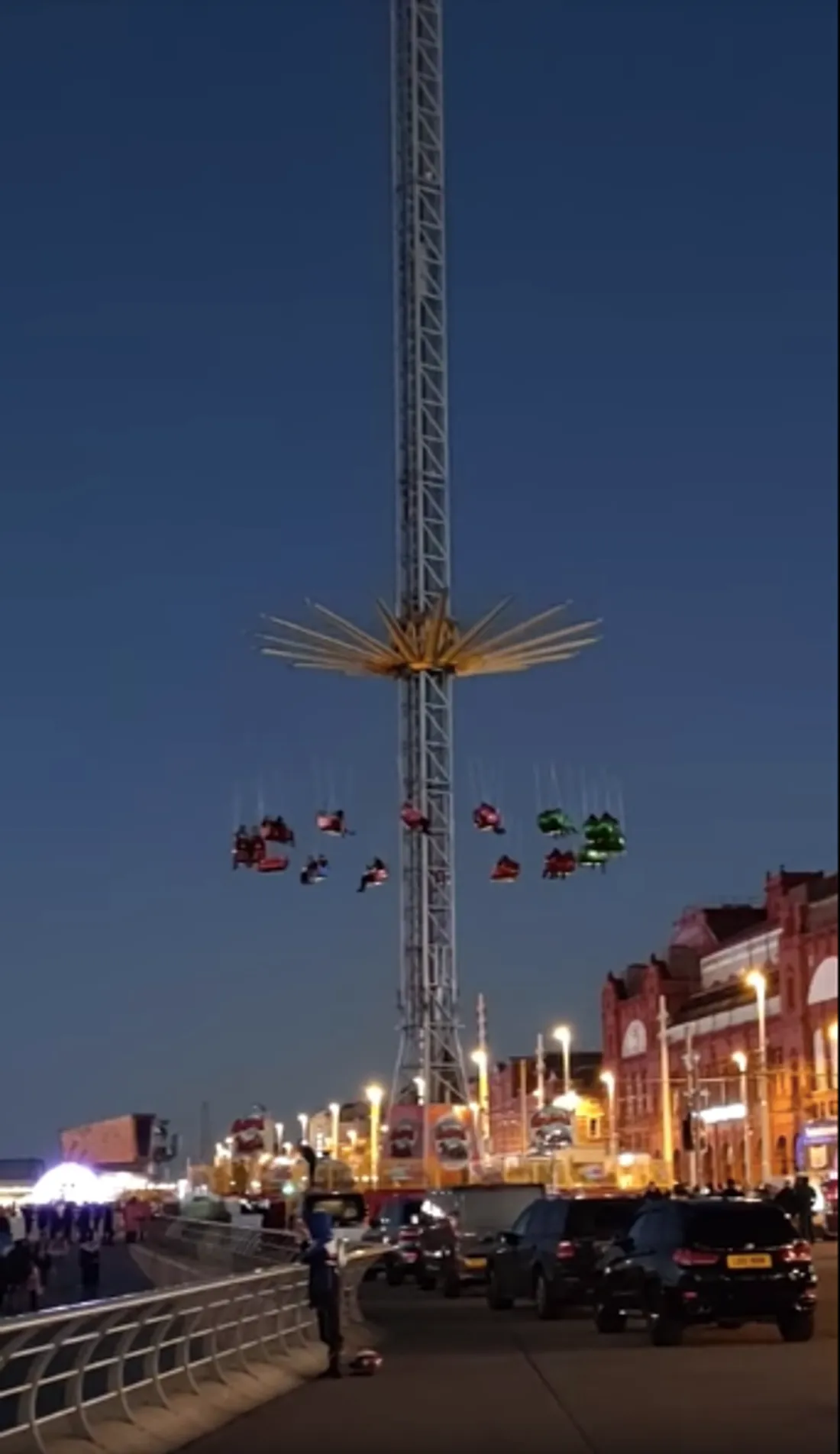 L'attraction Star Flyer a fait sensation lors de son inauguration
